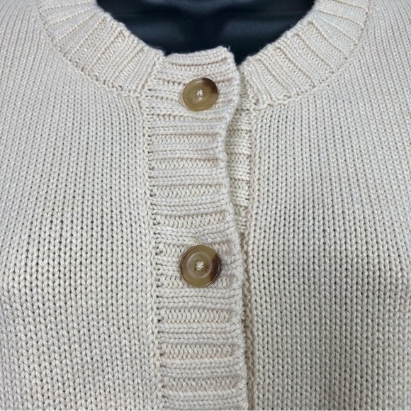 Nwt | Billabong This Way Button-up Sweater in Beige Size Large - Picture 4 of 10
